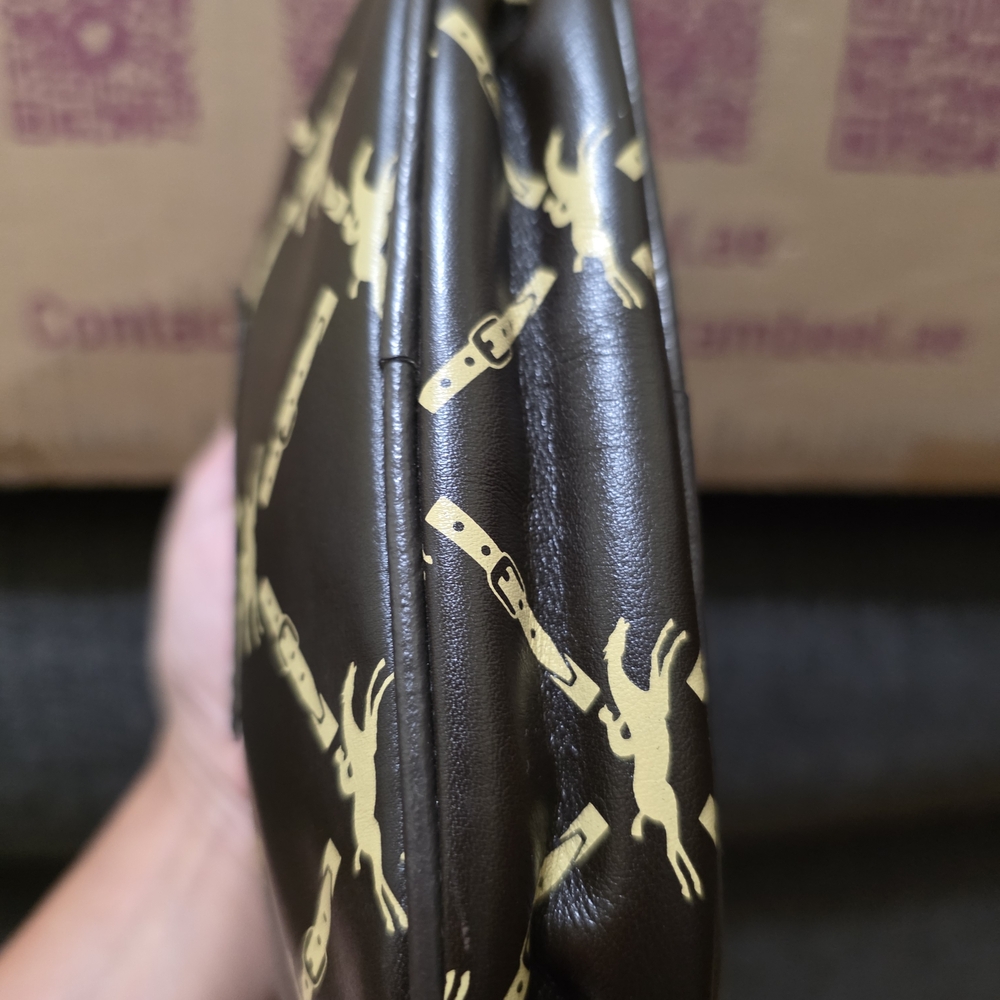 Longchamp Black and Gold Women's Bag - Picture 7 of 12